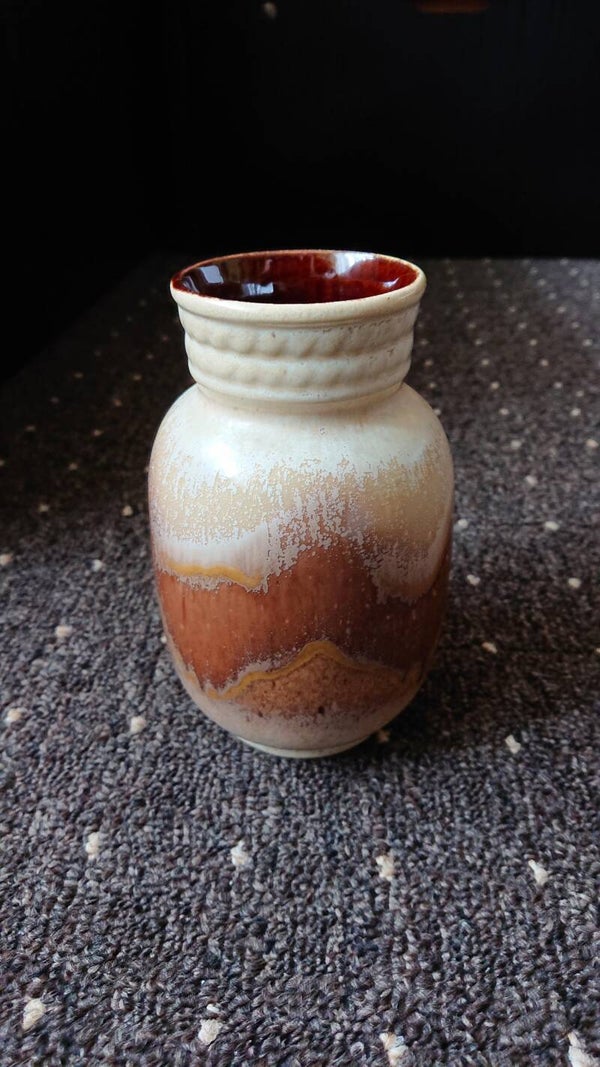 Bay West Germany pottery number 636-14 small vase