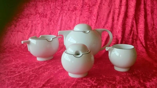 Art Deco coffee serving set by Friesland West Germany