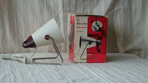 Philips Infraphil HP3603 infrared lamp by Charlotte Perriand