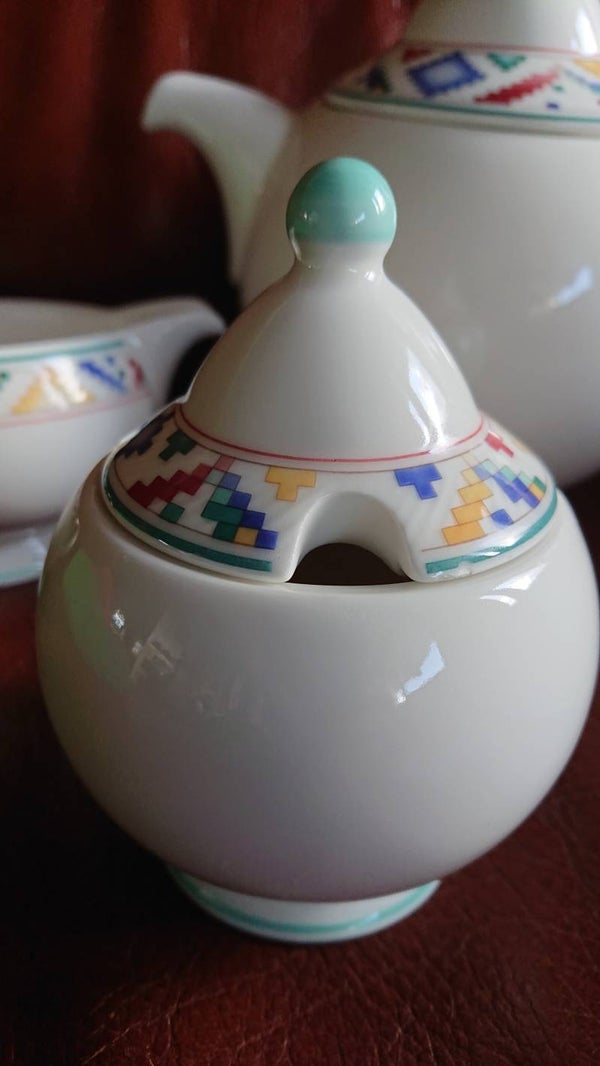 "Indian look" Villeroy en Boch koffieset 