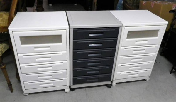 Simon Fussel kunststof ladekasten op wieltjes