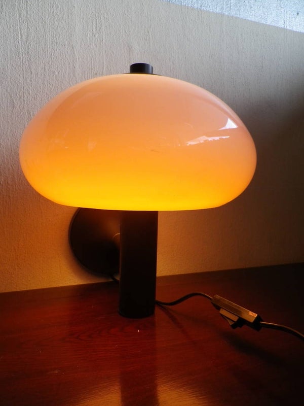 Massive wandlamp Mushroom vintage space age jaren 60