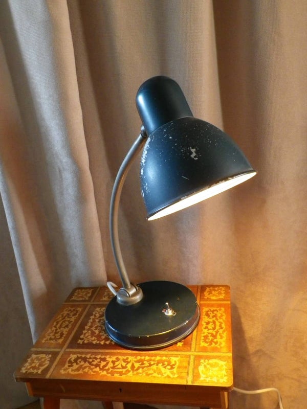 Industrial Bauhaus table lamp 