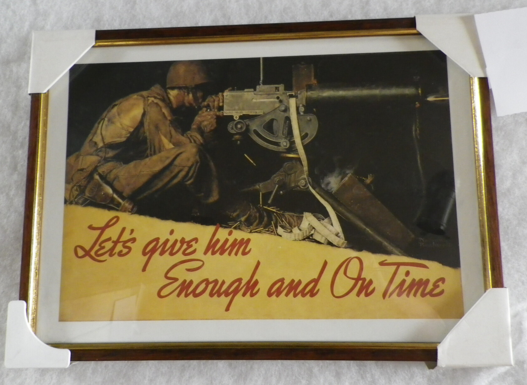 Norman Rockwell ingelijste posters 