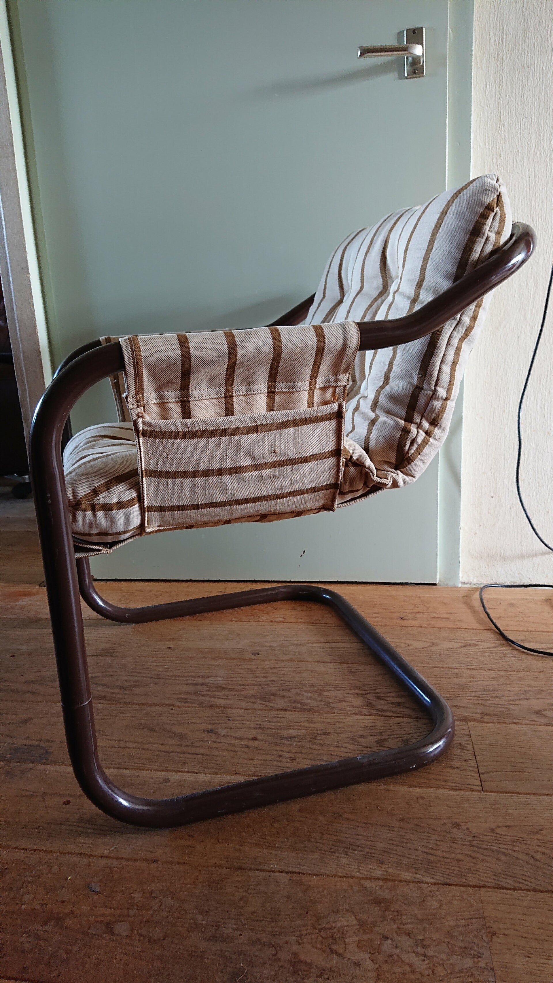 Set van 2, Swed Form Skillingaryd lounge stoelen, begin '70, vintage tuinstoelen, terras fauteuil