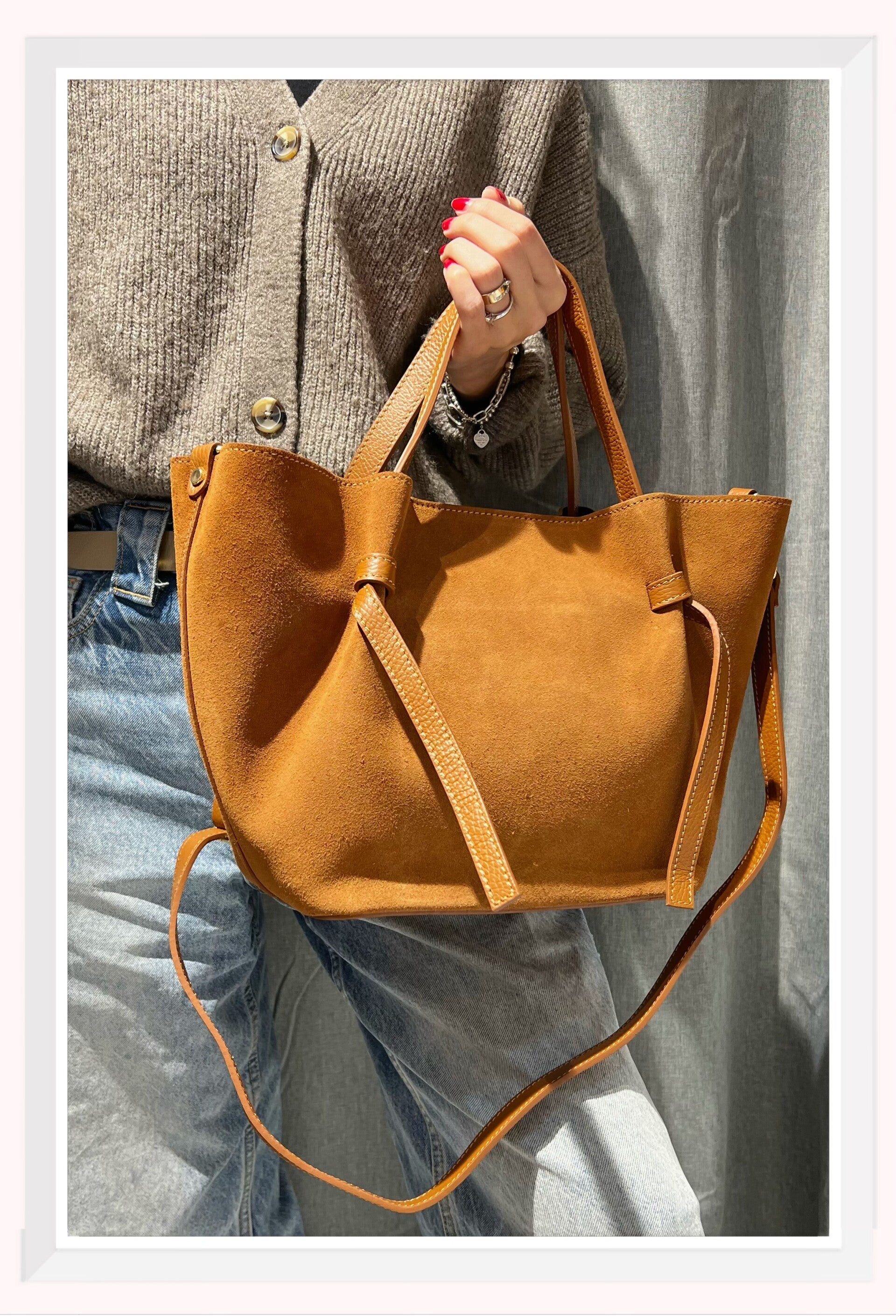 Sac à main en Daim en Pré-commande