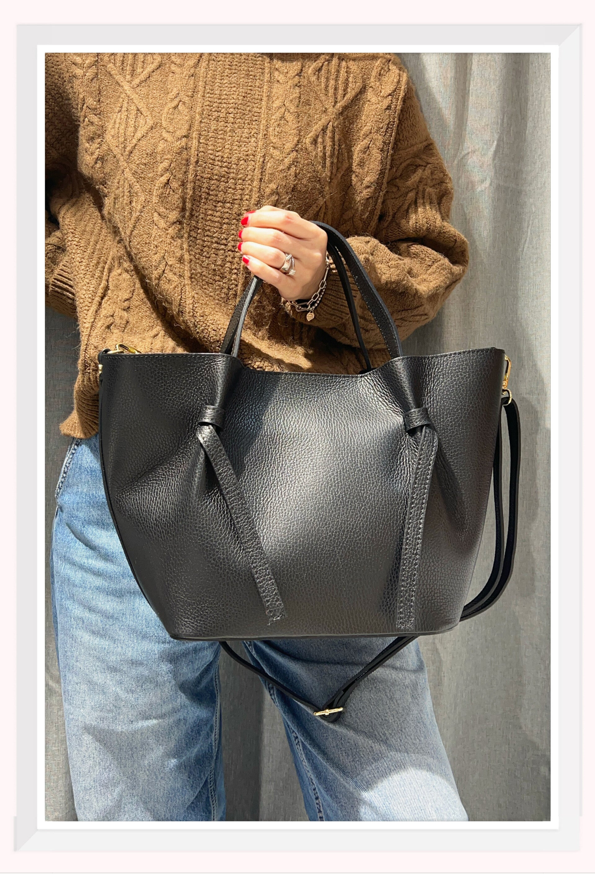 Sac à main en cuir en Pré-commande