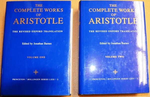 The Complete Works of Aristotle - 2 Book Set