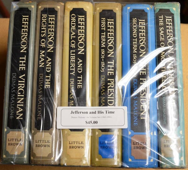 Jefferson and His Time - 6 Volume Set