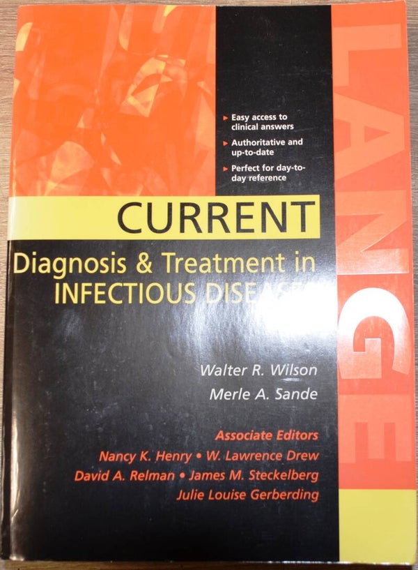 Current Diagnosis & Treatment In Infectious Diseases