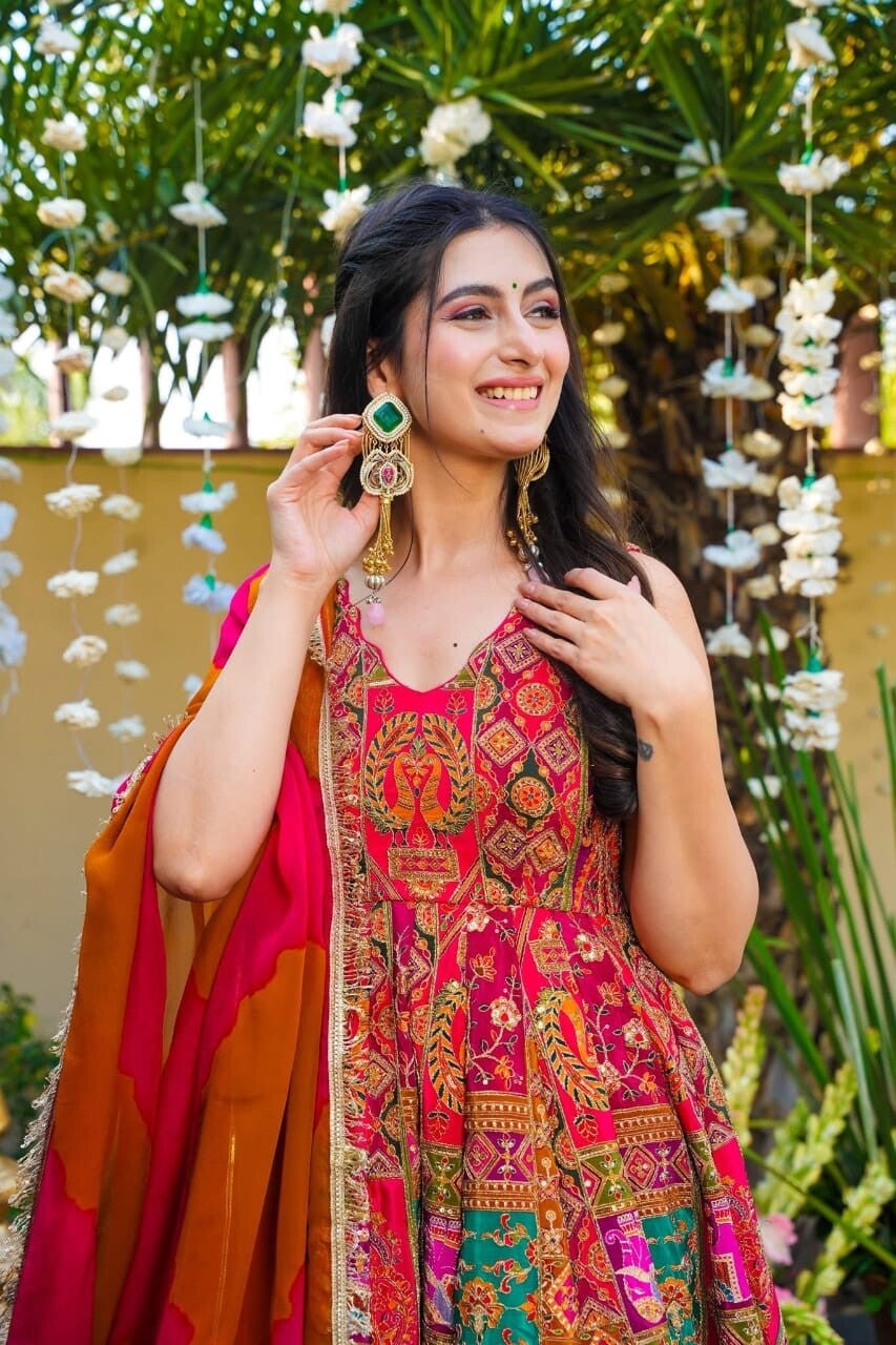 Ladies Gown with dupatta