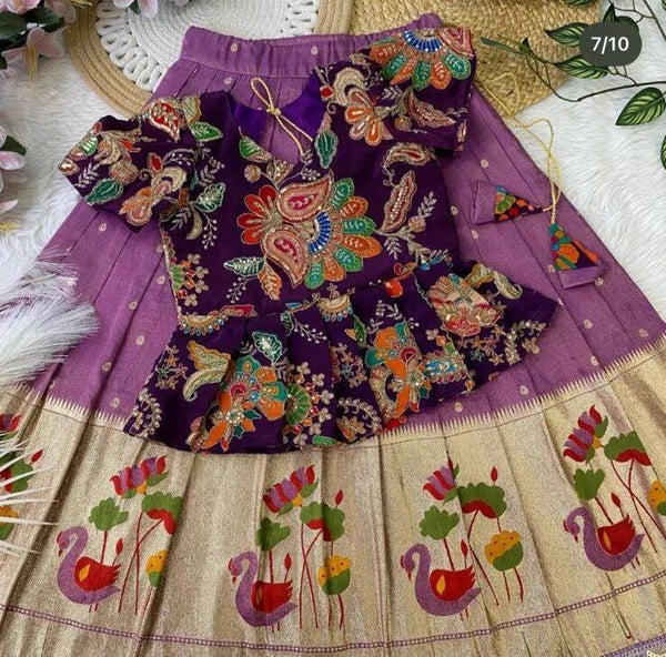 Kids lehenga