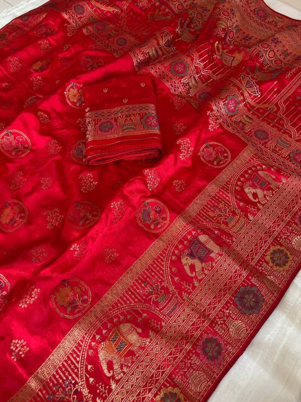 Ladies cotton silk saree