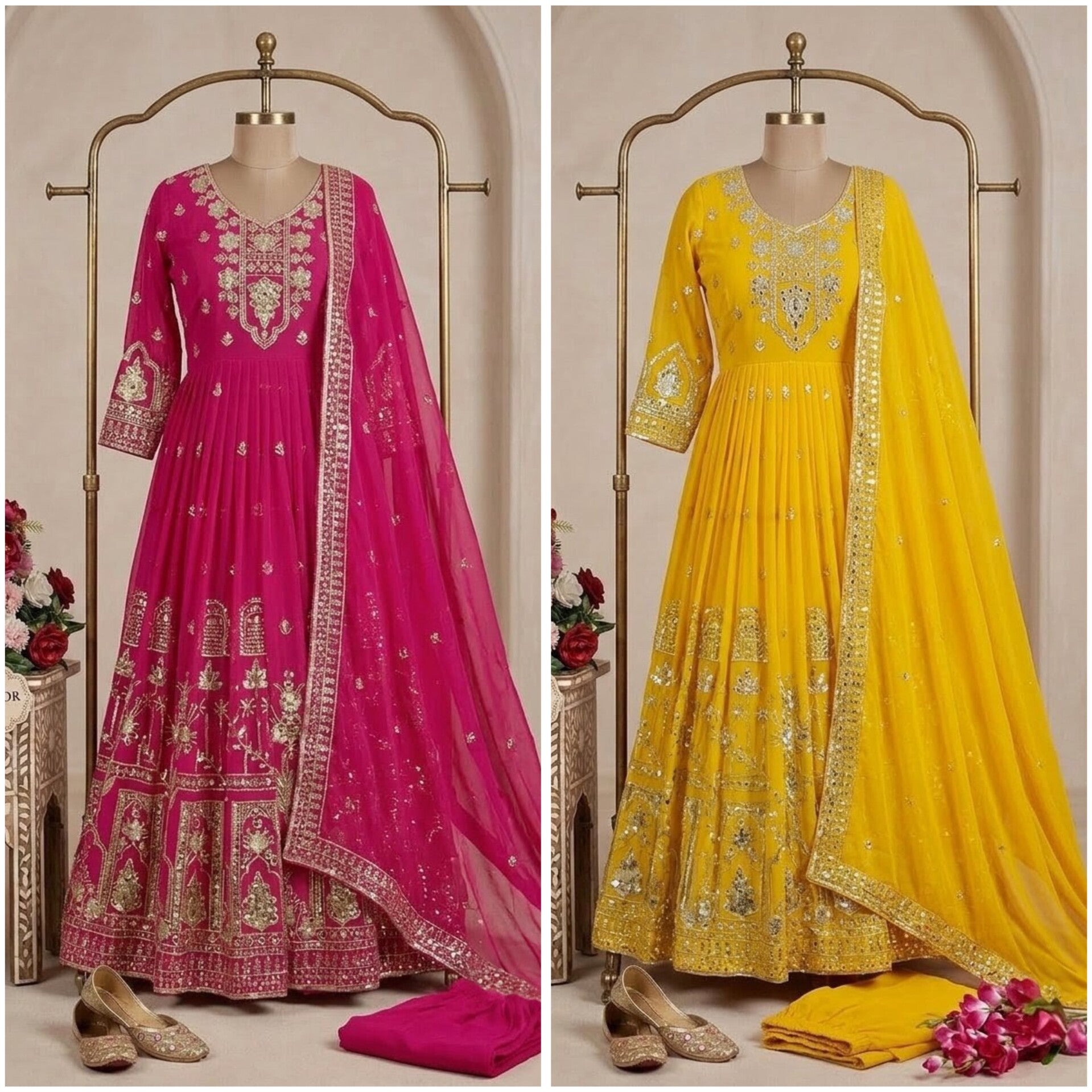3PC Gown