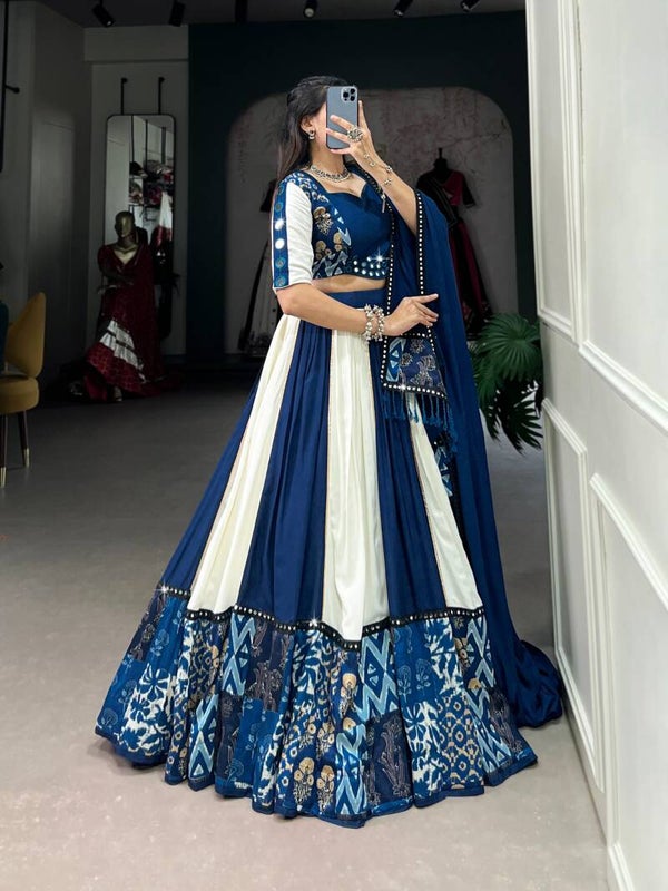 Fully stitched lehenga