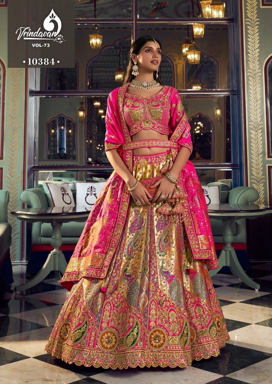 Fully stitched lehenga