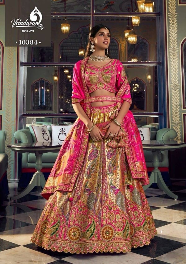 Fully stitched lehenga