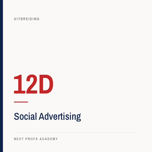 12D — Social Advertising