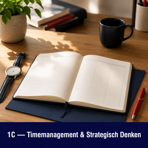 1C — Timemanagement & Strategisch Denken