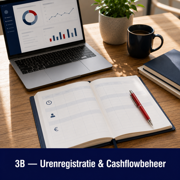 3B — Urenregistratie & Cashflowbeheer