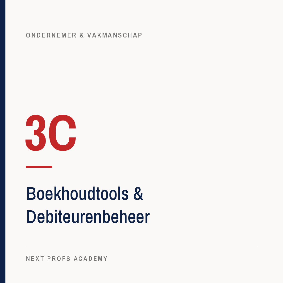 3C — Boekhoudtools & Debiteurenbeheer