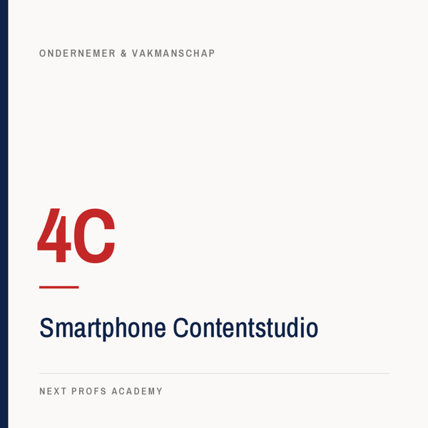 4C — Smartphone Contentstudio