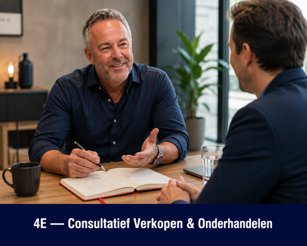 4E — Consultatief Verkopen & Onderhandelen