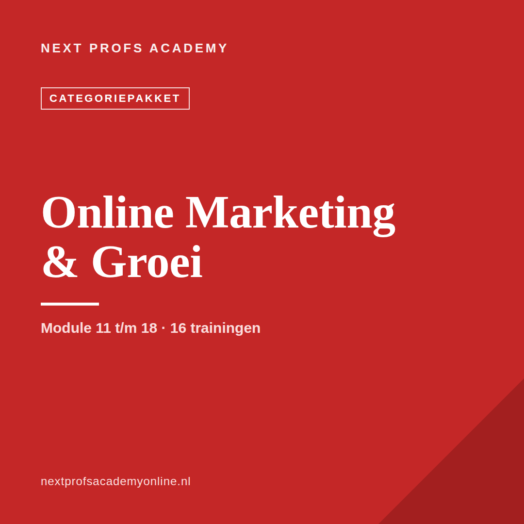 Online Marketing & Groei