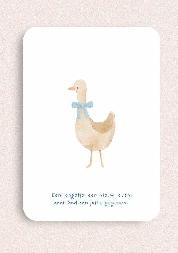 Gedicht - Geboorte jongen