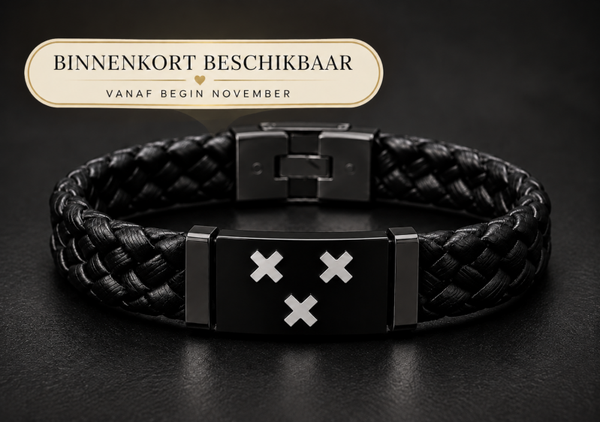 Leren armband Breda