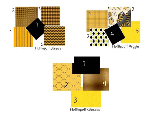 Scrunchie Bandana - Hufflepuff