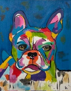 Bright bulldog.