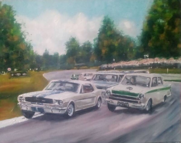 Lotus Cortina and Mustang