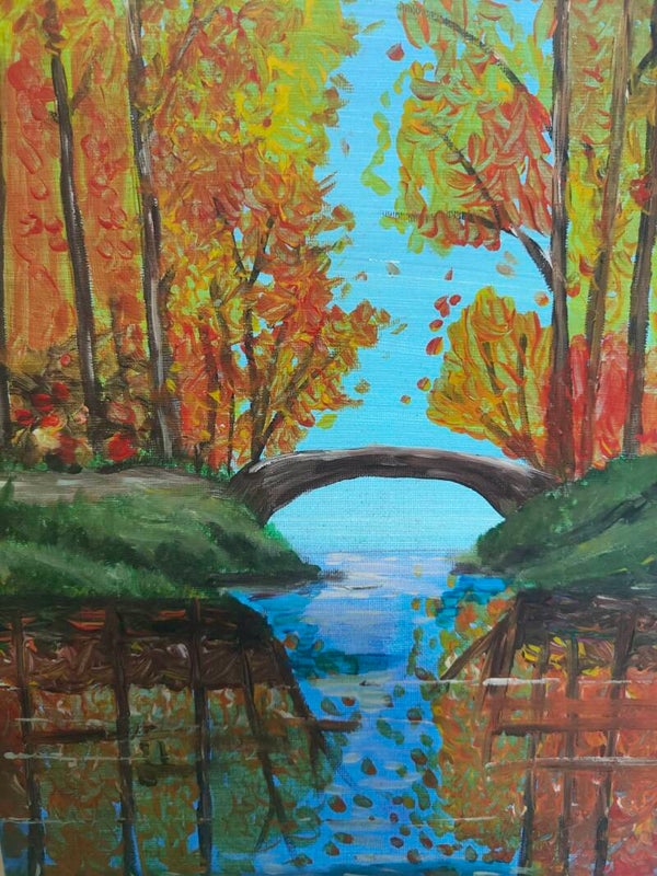 Autumn bridge