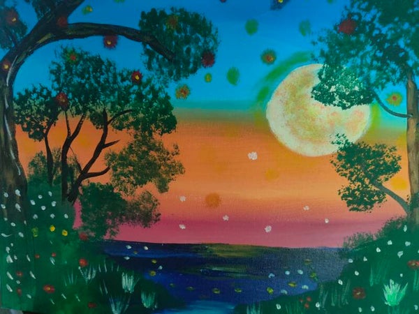 Moon set