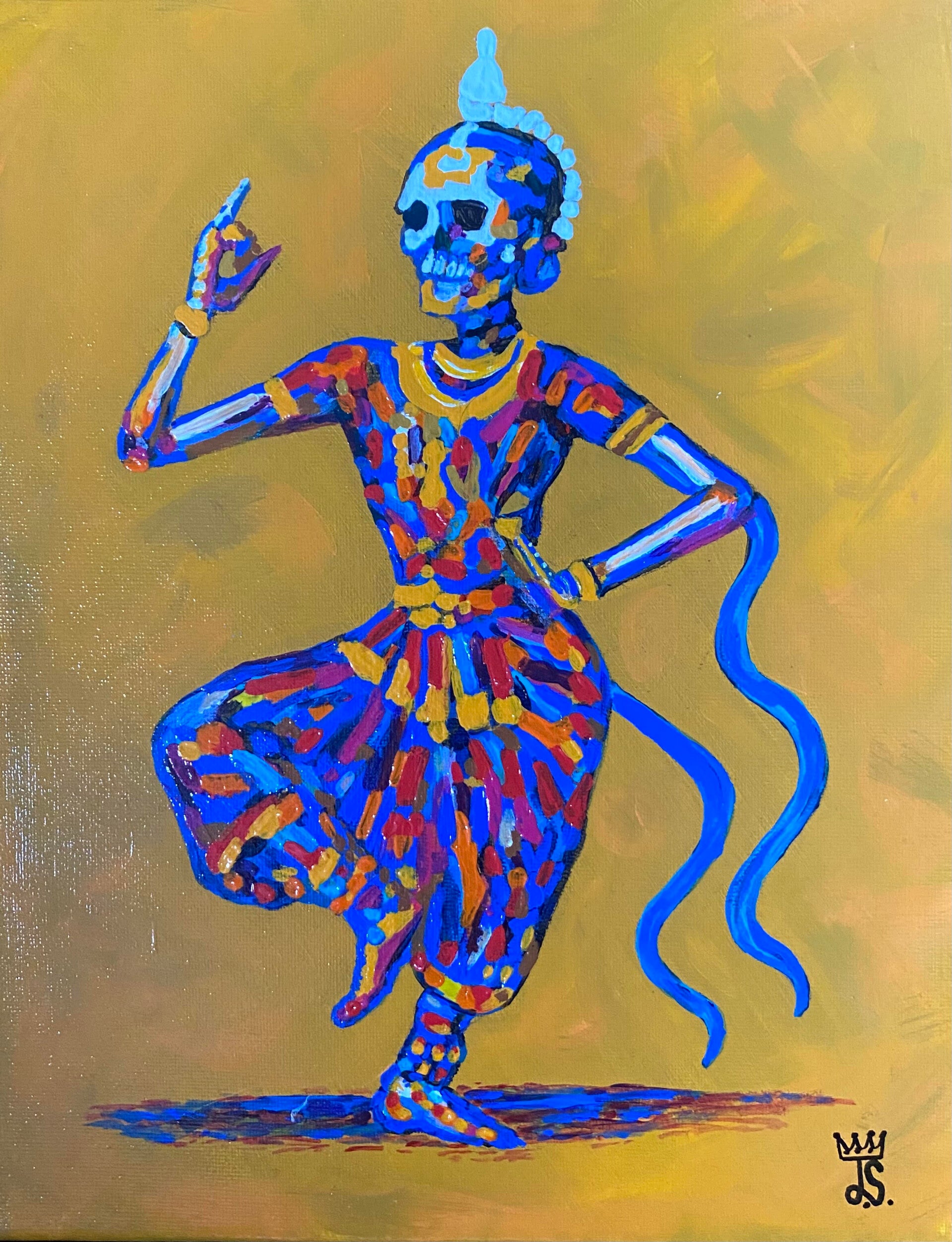 Kathak dancer