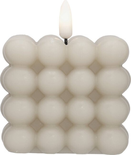 LED kaars Bubble