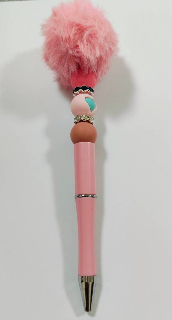 Pluche kralenpen b