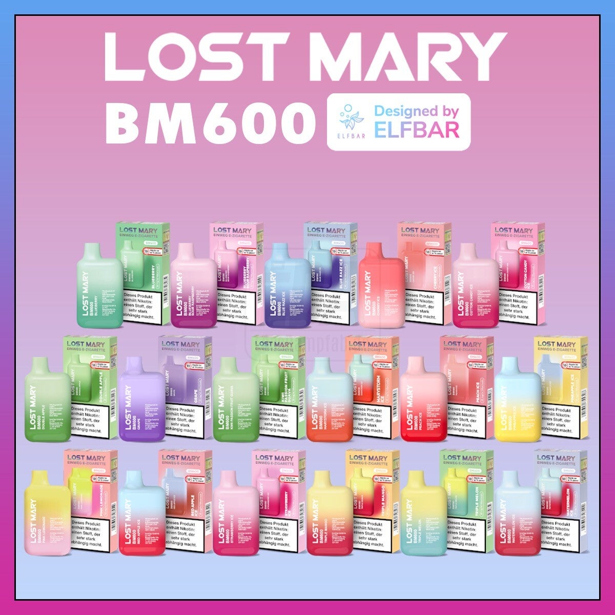 MEGA DEAL !!!! Lost Mary BM600