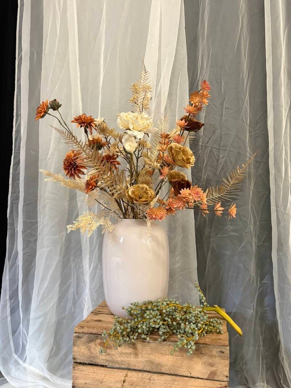 Zijden Boeket Ivory autumn