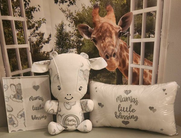 Mamma's little blessing design #1 (white)