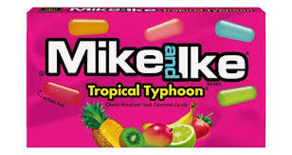 Mike and ike Tropical Typhoon (22 gram)