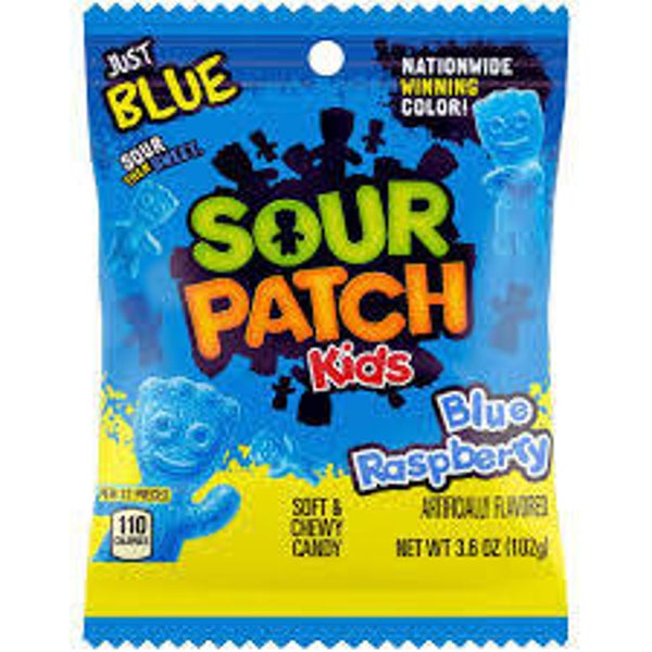 Sour patch kids blue raspberry