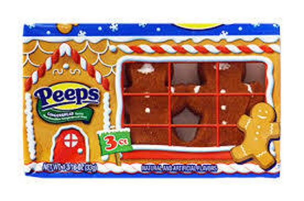 Peeps gingerbread men 3-pack