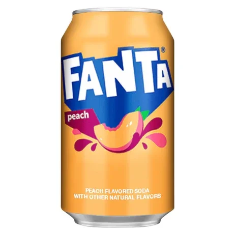 HELE tray (12 st.) Fanta peach (330 ml)