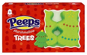 Peeps marshmallow christmas tree pack