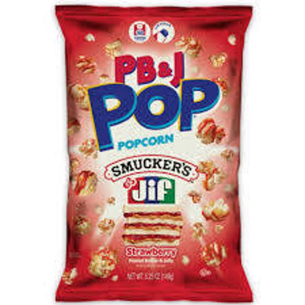 Popcorn Peanut butter and Strawberry (149 gram)