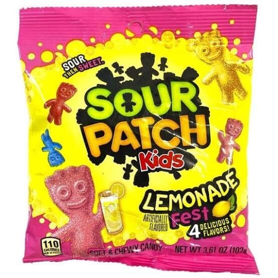 Sour patch kids lemonade Fest