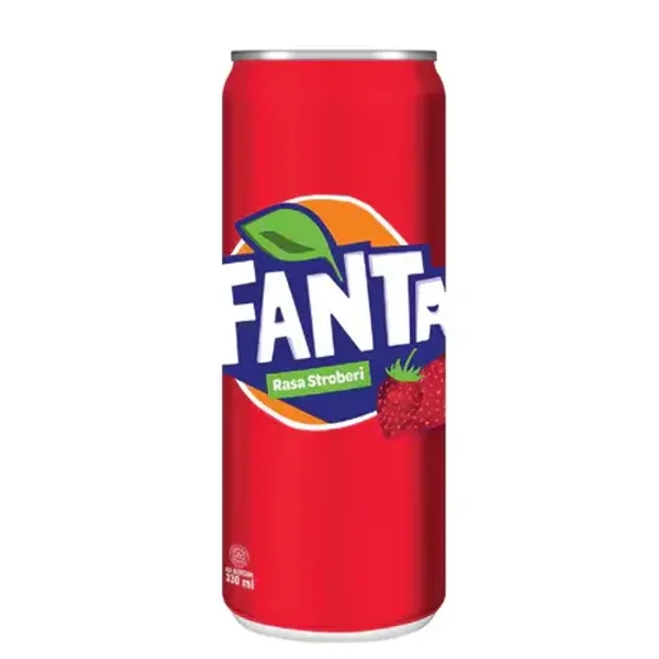 HELE Tray (12 st.) Fanta Strawberry Slim can (250 ML)