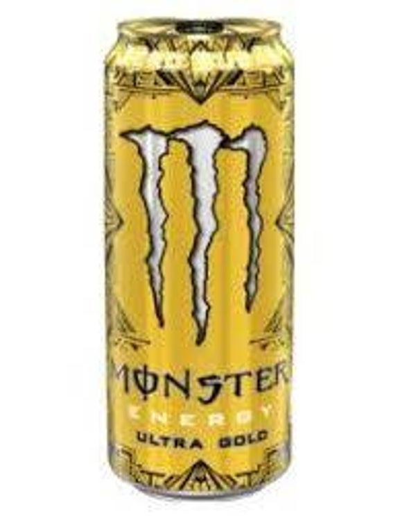 Monster ultra gold zero sugar